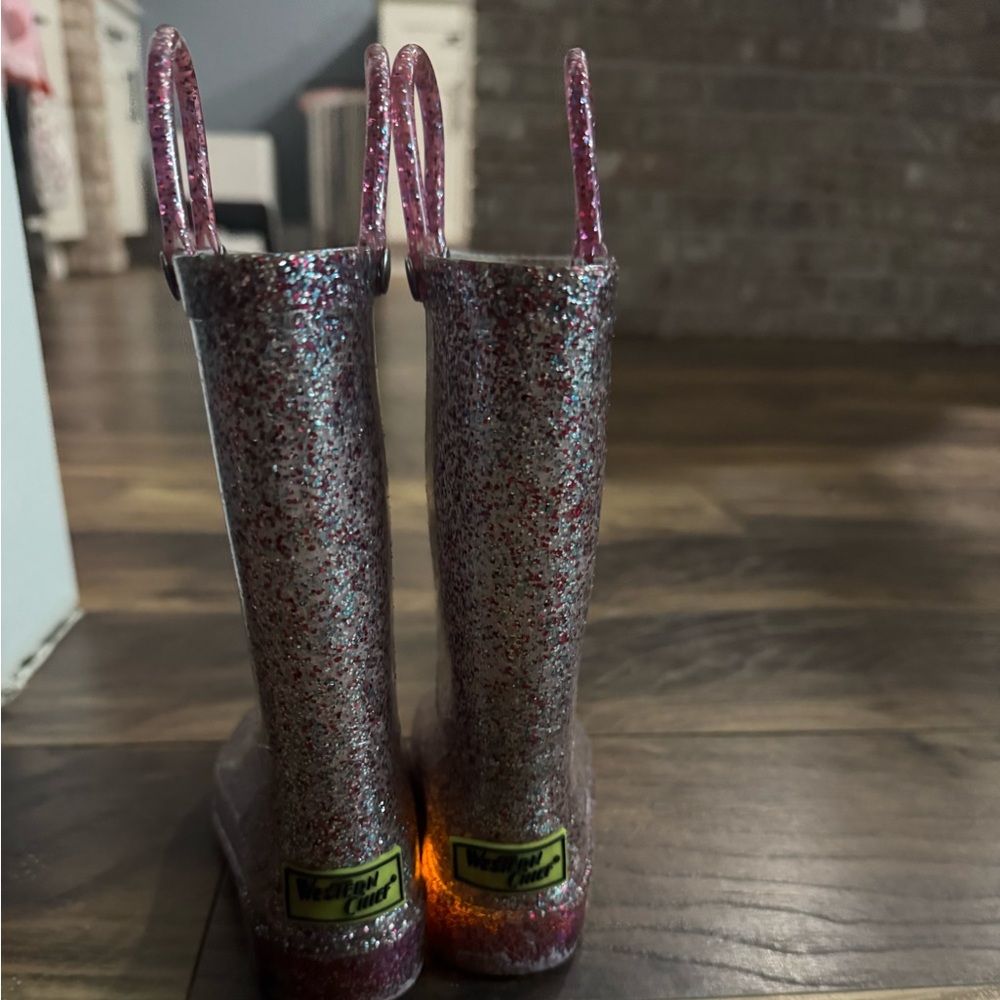 Toddler girl rain boots - Picture 4 of 5